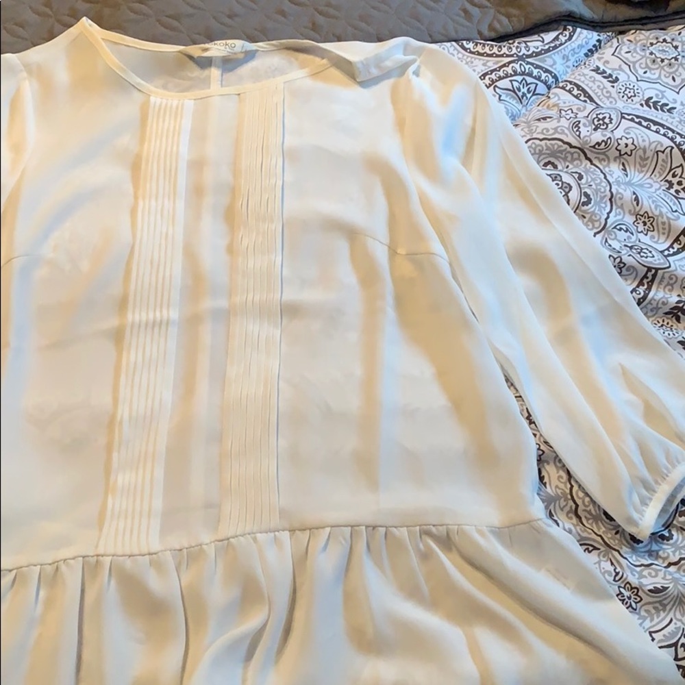 Off white blouse